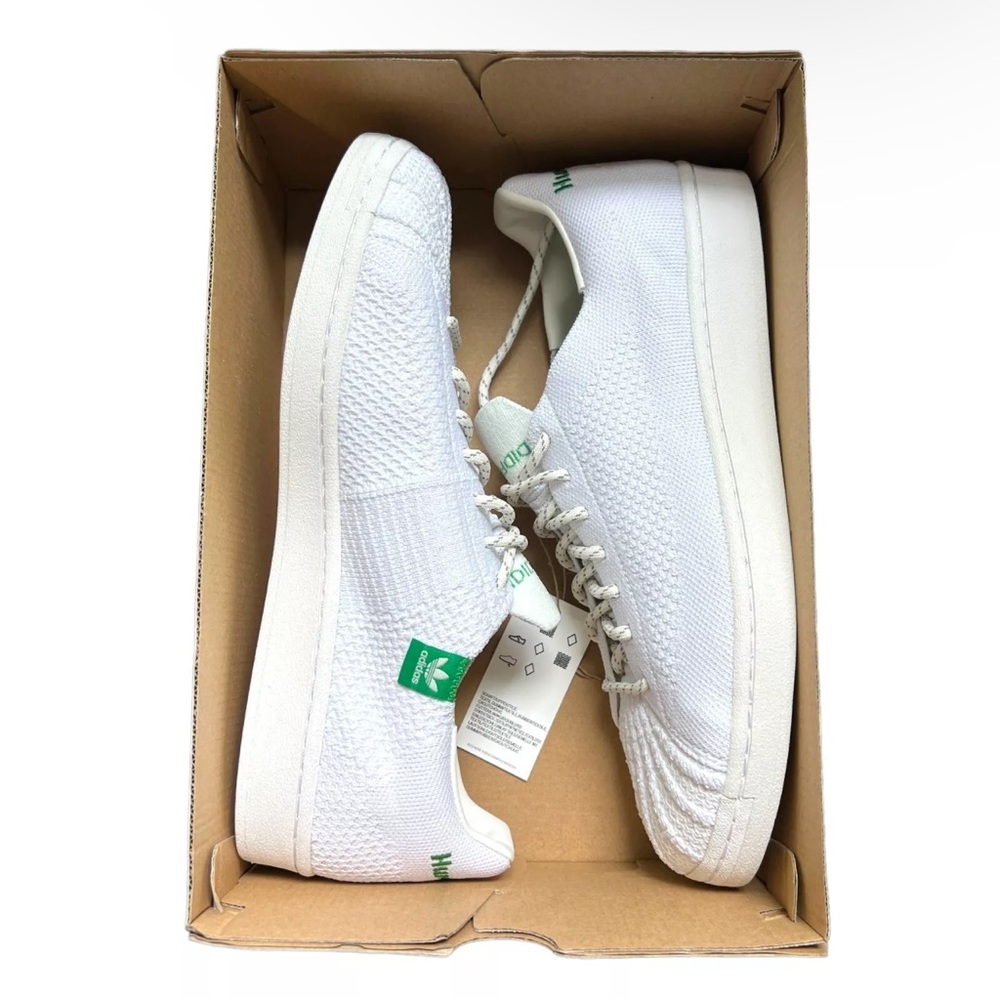 Adidas PW Superstar Primeknit Men 8 Pharrell Williams - White GX0194 Stan Smith